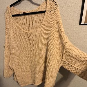 Free people oversized sweater size M